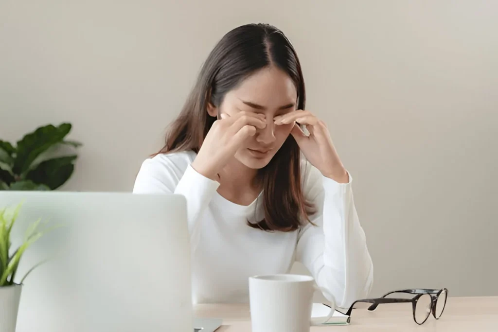 What causes cataracts in young adults