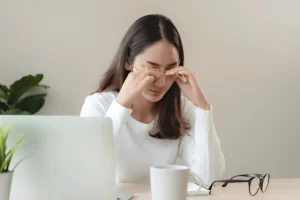 What causes cataracts in young adults