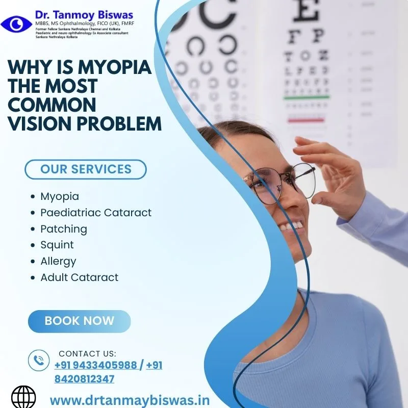Why Is Myopia the Most Common Vision Problem and How Is It Managed by the Best Eye Surgeon?